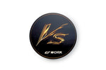 WORK VS Center Cap (Black / Gold) Big Base