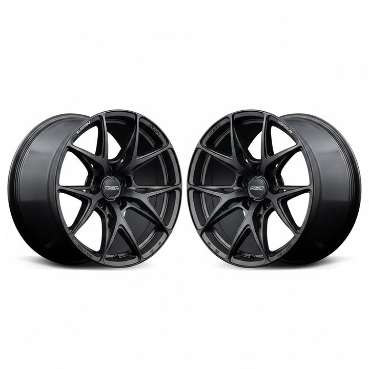Rays | VERSUS VV21S Matte Super Dark Gunmetal | 5X120 | 20X8.5 +38 (Pair)