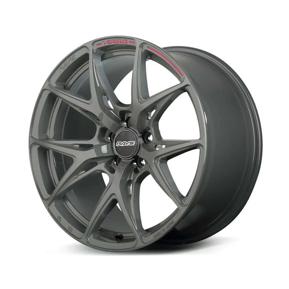 Rays | VERSUS VV21S Arms Gray/Letter MC/RAP | 5X120 | 20X8.5 +45