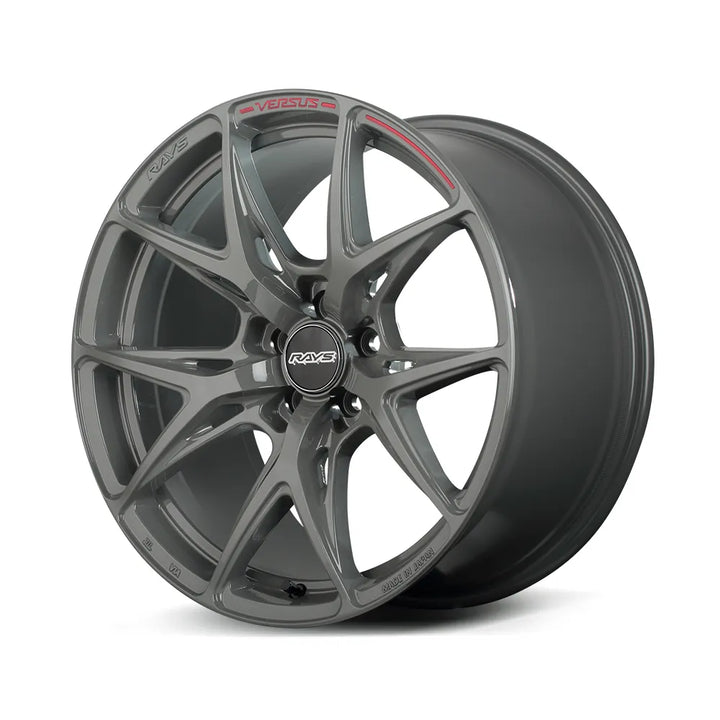 Rays | VERSUS VV21S Arms Gray/Letter MC/RAP | 5X120 | 20X8.5 +45