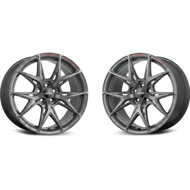 Rays | VERSUS VV21S Arms Gray/Letter MC/RAP | 5X114.3 | 19X8.5 +36 (Pair)