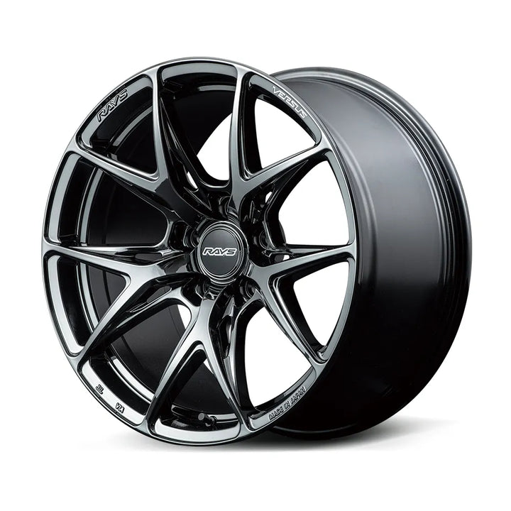 Rays | VERSUS VV21S Jet Black | 5X112 | 19X8.5 +44 (Pair)