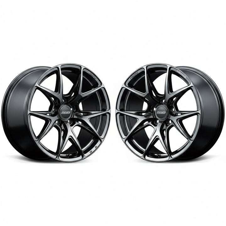 Rays | VERSUS VV21S Jet Black | 5X112 | 19X8.5 +44 (Pair)