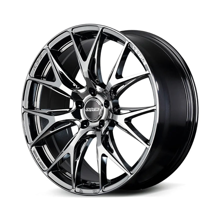 Rays | VERSUS VV27S Jet Black | 5X120 | 20X8.5 +45 (Pair)