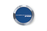 Work Emotion Series Center Cap Blue / Silver Ring (Flat Type)