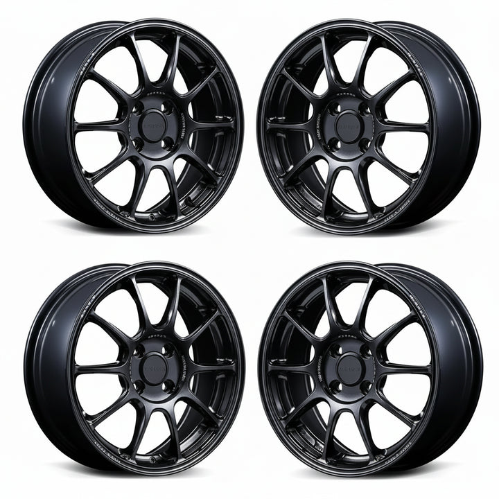 Rays | Volk ZE40 M-Spec Diamond Dark Gunmetal | 4X100| 15x7.0 +24 (Set)