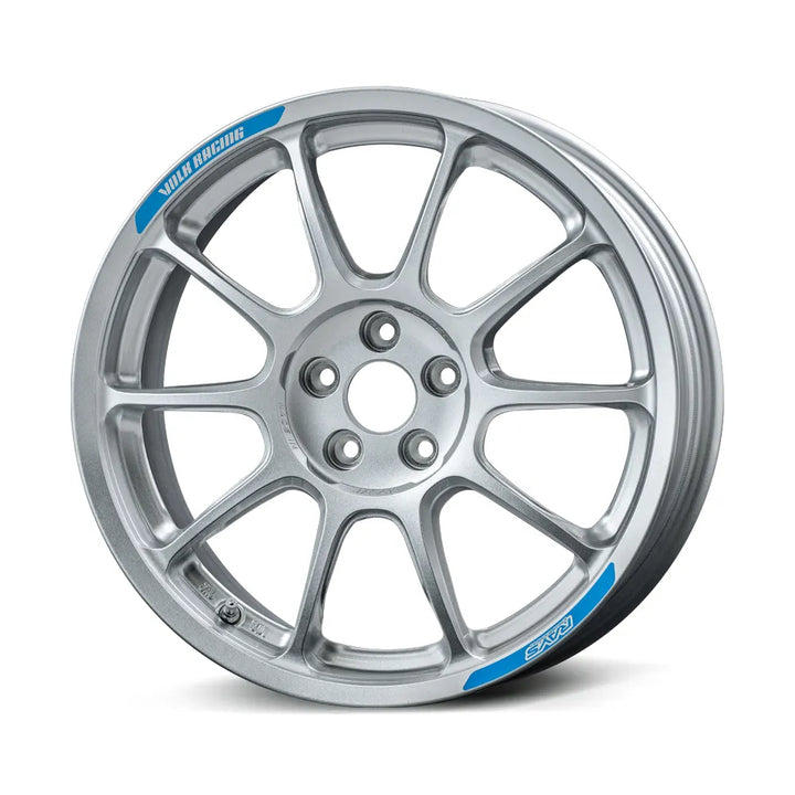 Rays | Volk ZE40 Club Racer Diamond Silver | 5X100| 17x7.5 +44 (Pair)