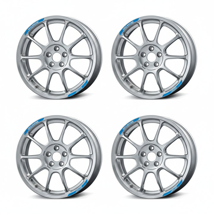 Rays | Volk ZE40 Club Racer Diamond Silver | 5X100| 17x7.5 +44 (Set)