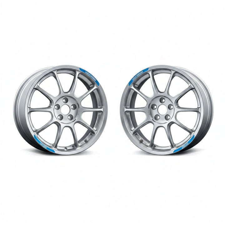 Rays | Volk ZE40 Club Racer Diamond Silver | 5X100| 17x7.5 +44 (Pair)