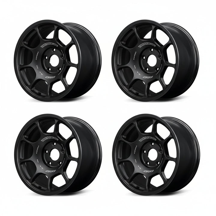 Rays | Volk ZE40X Blast Black 2 | 6X139.7| 18x9.0 +0 (Set)