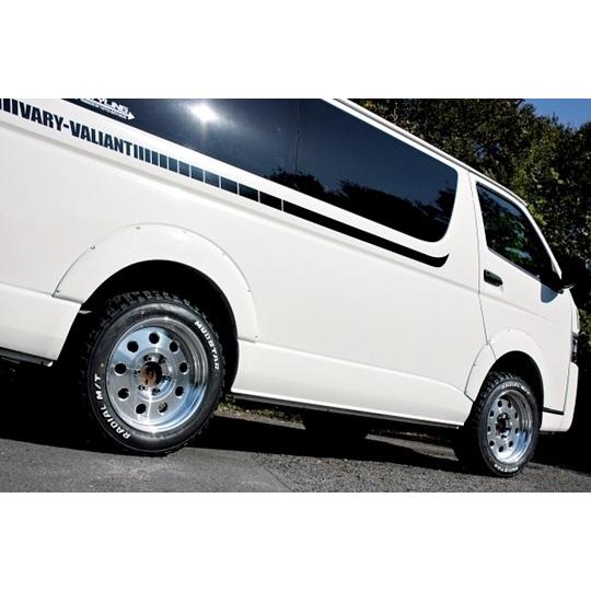 Garage Vary | Build-Up Fender Flare Set for Toyota Hiace (H200)