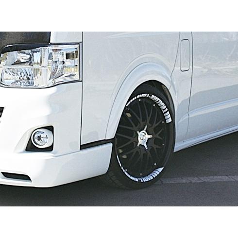 Garage Vary | Works Fender Flare Set for Toyota Hiace 200 Series Wide Body Type 1/2 (H200)