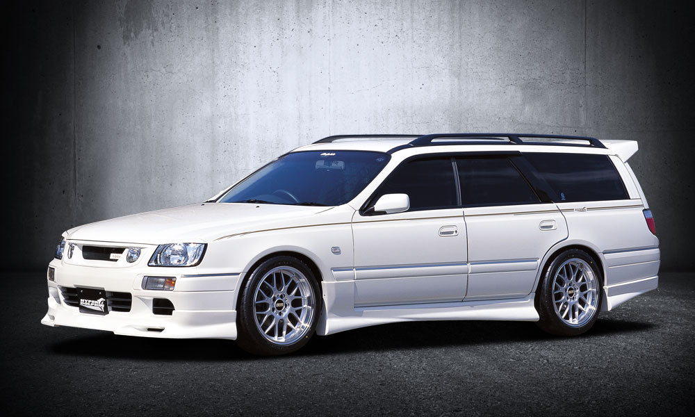 Carbon Fender Flares for Nissan Stagea WC34 Late Model by Freeway Dolphin