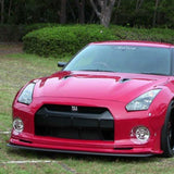 Abflug Ver.3 Front Bumper w/ Fog Lamp (FRP) for Nissan GT-R (R35) 2008-2010