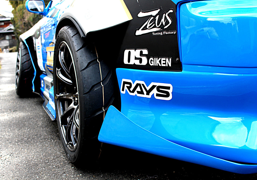 True Man Racing Kick | Blue Body Kit for Nissan 180sx (240sx S13 Hatch)