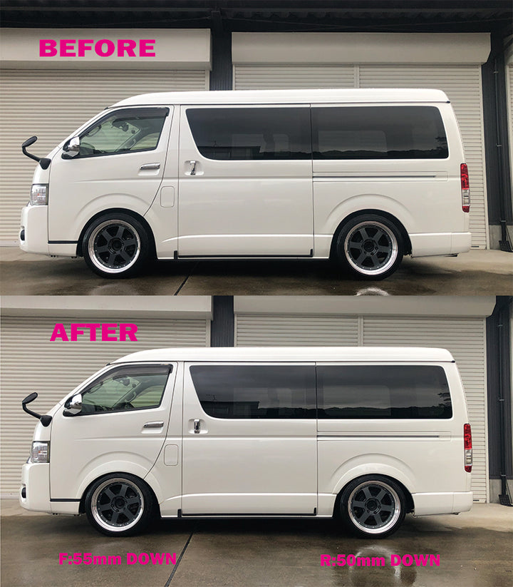 Spirit Rei | Fender Flares +50mm for Toyota Hiace 100 Series