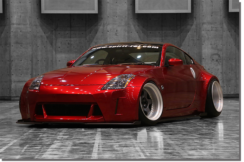 Spirit Rei | KAEN Wide Body Kit for Nissan 350Z Z33