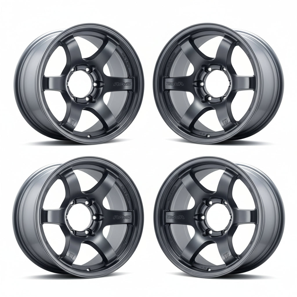 Rays | Gram Lights 57DR-X Gunblue II | 16x8.5 -10 | 6X139.7 (Set)
