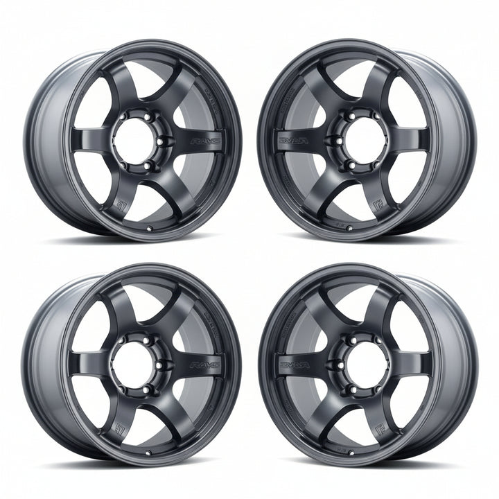 Rays | Gram Lights 57DR-X Gunblue II | 16x8.5 -10 | 6X139.7 (Set)