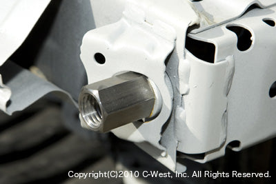 C-West | Front Tow Hook Adapter for Honda CR-Z (ZF1 / ZF2) - photo 1