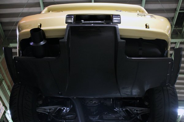 TOP SECRET Rear Under Diffuser PRO for Nissan R32 GTR