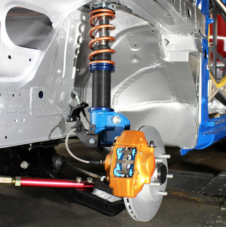 True Man Racing | Kick Blue GTR Front Brake Caliper Bracket Ver.2 for Nissan Silvia S13 / S14 / S15 / 180SX