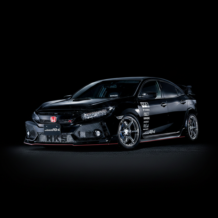Advan | RG-4 Racing Hyper Black & Ring | 4X100 | 17X7.0 +42