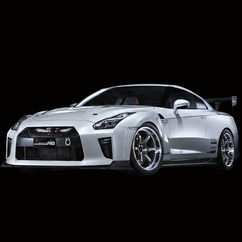 Advan | R6 Machining & Hyper Platinum Black | 5X112 | 20X9.5 +23