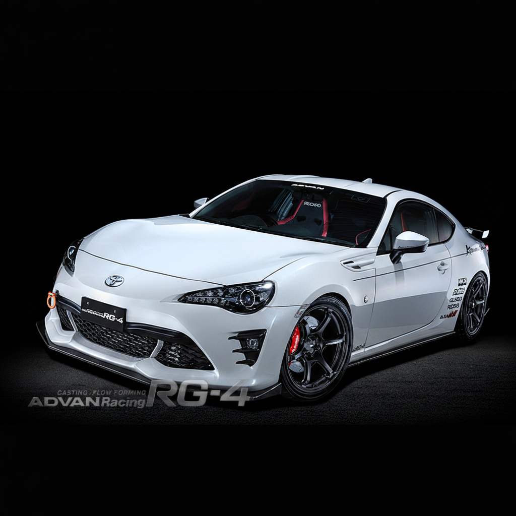 Advan | RG-4 Semi-Gloss Black | 4X100 | 17X7.5 +30