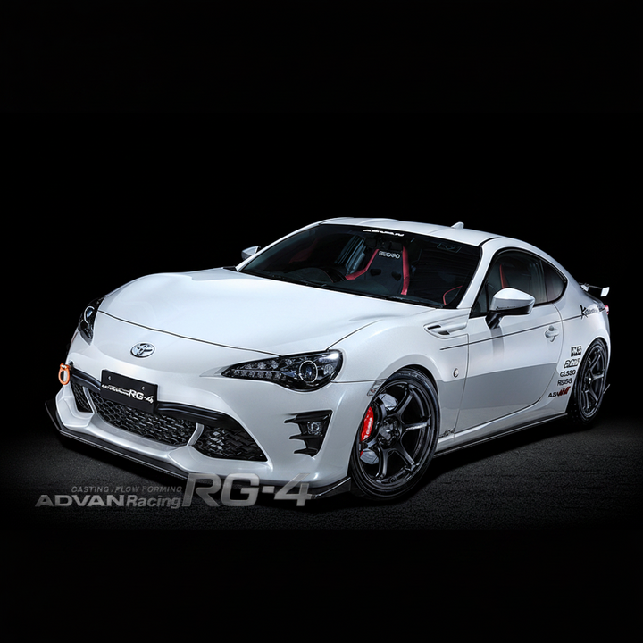 Advan | RG-4 Semi-Gloss Black | 4X100 | 17X7.5 +30