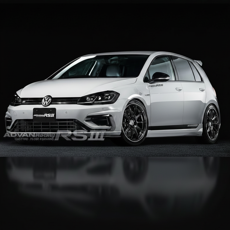 Advan | RSIII Racing Hyper Black & Ring | 5X100 | 18X7.5 +50
