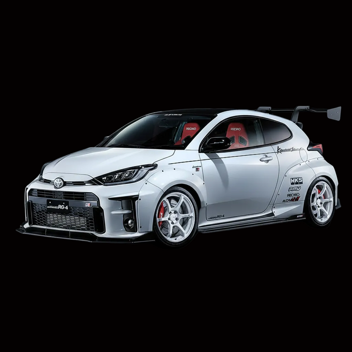 Advan | RG-4 Racing White Metallic & Ring | 4X100 | 17X7.0 +42