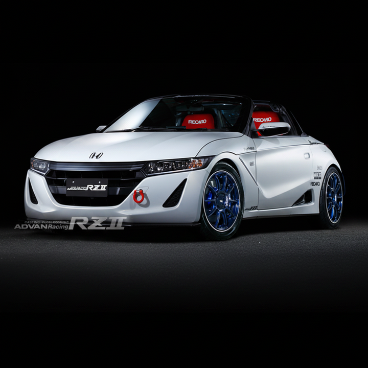 Advan | RZII Racing Indigo Blue & Ring | 4X100 | 16X7.0 +48