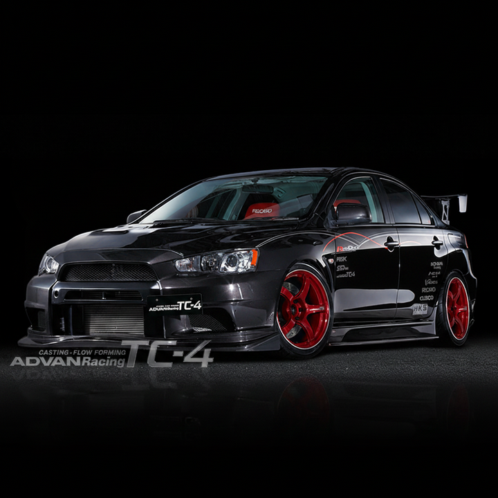 Advan | TC-4 Racing Candy Red & Ring | 4X100 | 16X5.5 +45