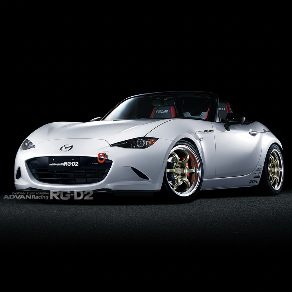 Advan | RG-D2 Machining & Champagne Gold | 4X100 | 15X5.0 +45