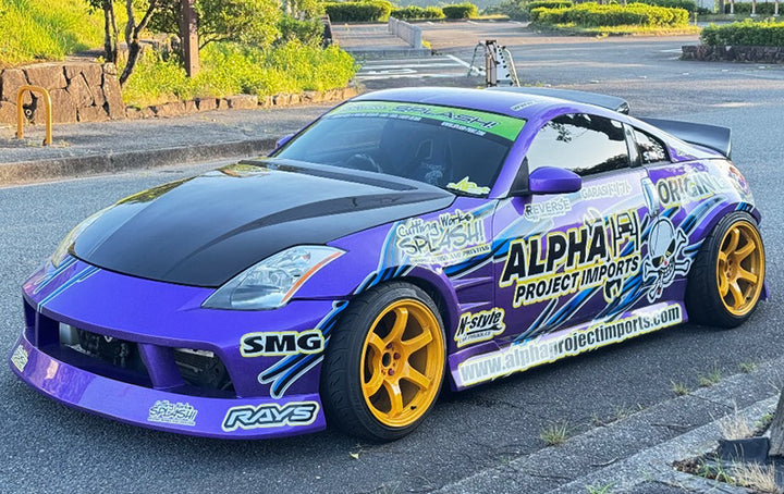 Origin Lab | Front Fenders +30mm for Nissan 350Z