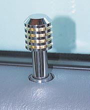 B-Wave | T-Wave Door Lock Knob (Silver & Gold )