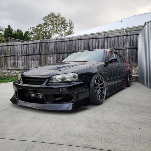 Origin Lab | Stream Line Body Kit for Nissan Skyline R34 4 Door