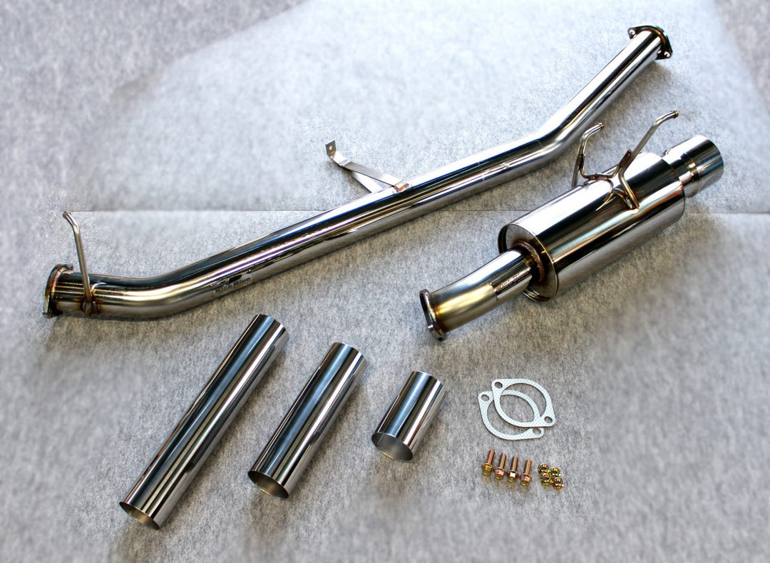 True Man Racing | Kick Blue Stainless Steel Muffler for Nissan Silvia S13 / S14 / S15 / 180SX