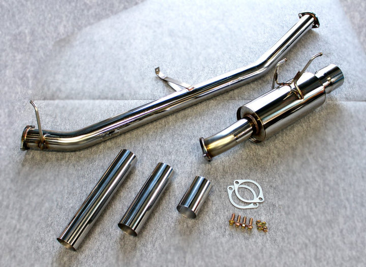 True Man Racing | Kick Blue Stainless Steel Muffler for Nissan Silvia S13 / S14 / S15 / 180SX