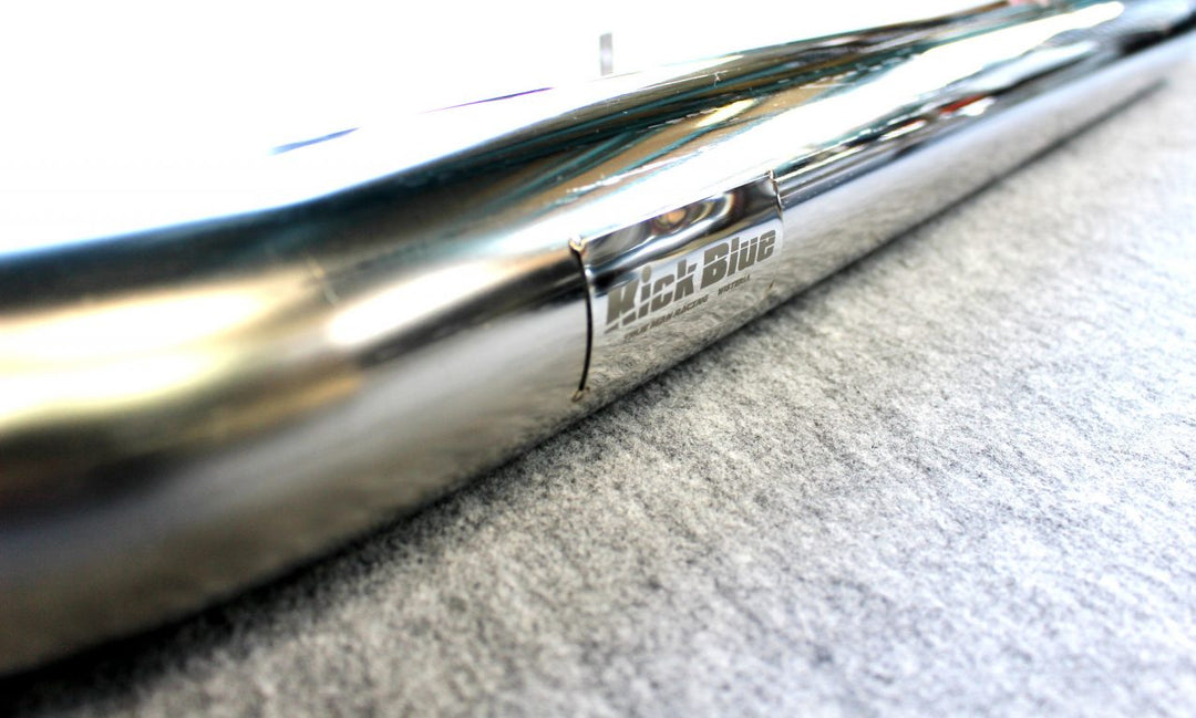 True Man Racing | Kick Blue Stainless Steel Muffler for Nissan Silvia S13 / S14 / S15 / 180SX