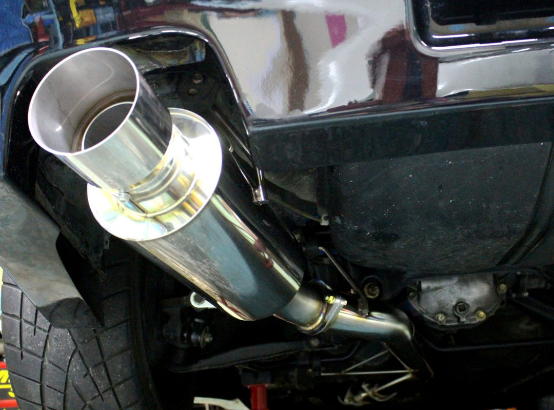True Man Racing | Kick Blue Stainless Steel Muffler for Nissan Silvia S13 / S14 / S15 / 180SX