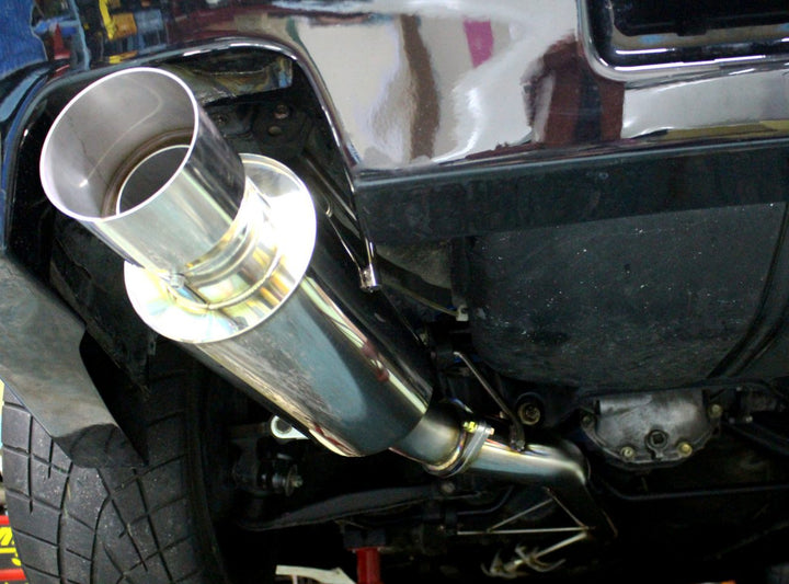 True Man Racing | Kick Blue Stainless Steel Muffler for Nissan Silvia S13 / S14 / S15 / 180SX