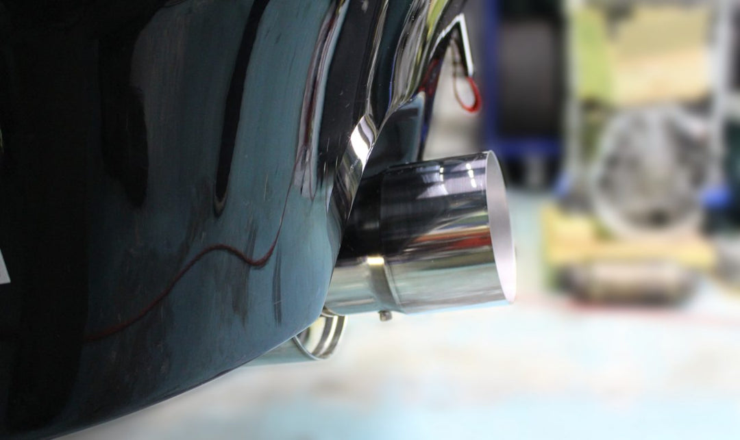 True Man Racing | Kick Blue Stainless Steel Muffler for Nissan Silvia S13 / S14 / S15 / 180SX