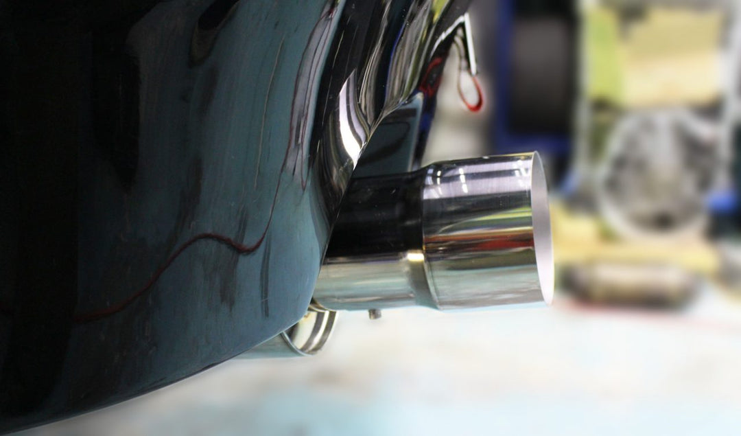 True Man Racing | Kick Blue Stainless Steel Muffler for Nissan Silvia S13 / S14 / S15 / 180SX