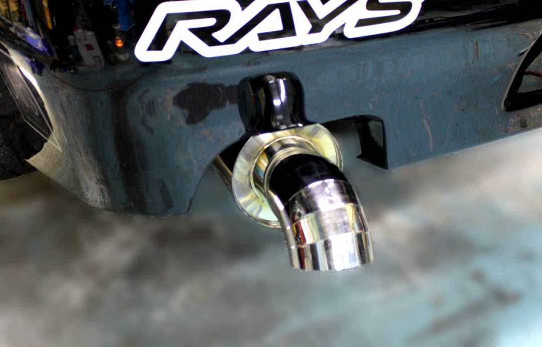 True Man Racing | Kick Blue Dolphin Tail Stainless Exhaust Tip