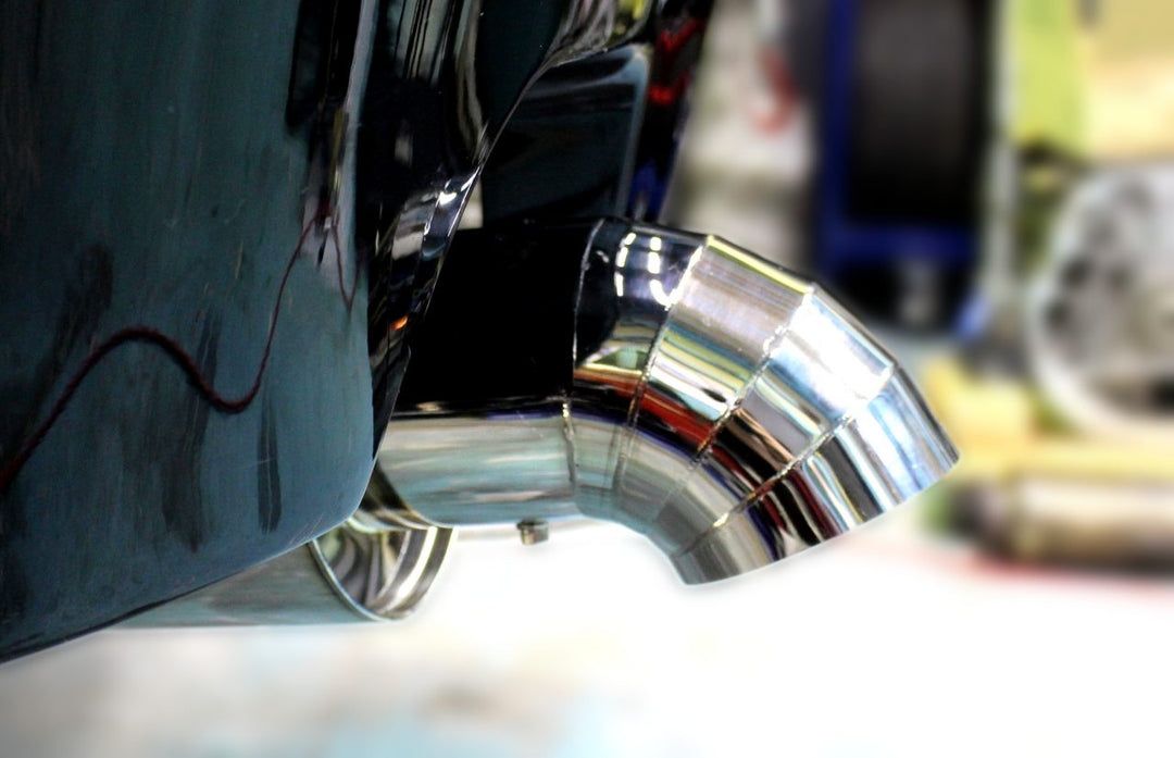 True Man Racing | Kick Blue Dolphin Tail Stainless Exhaust Tip