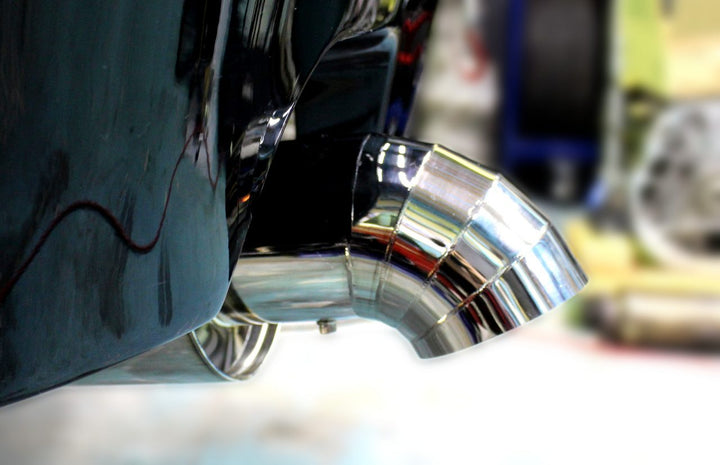 True Man Racing | Kick Blue Dolphin Tail Stainless Exhaust Tip