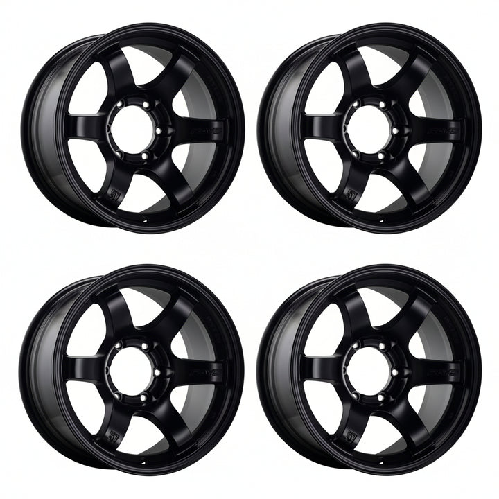 Rays | Gram Lights 57DR-X Semi Gloss Black | 17x8.5 +00 | 6X139.7 (Set)