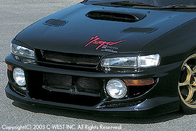 C-West | Front Bumper (Type A–E) for Subaru Impreza (GC8 / GF8) - photo 1